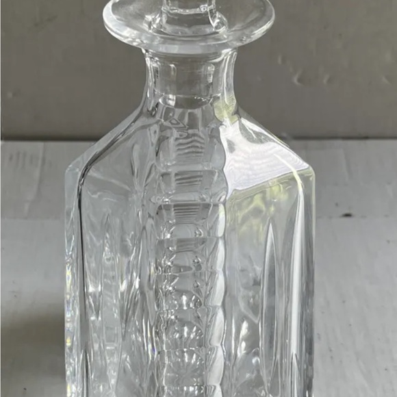 VTG Olympic by BLOCK Crystal Decanter & Stopper Lead Crystal Decanter Signed - Picture 3 of 4